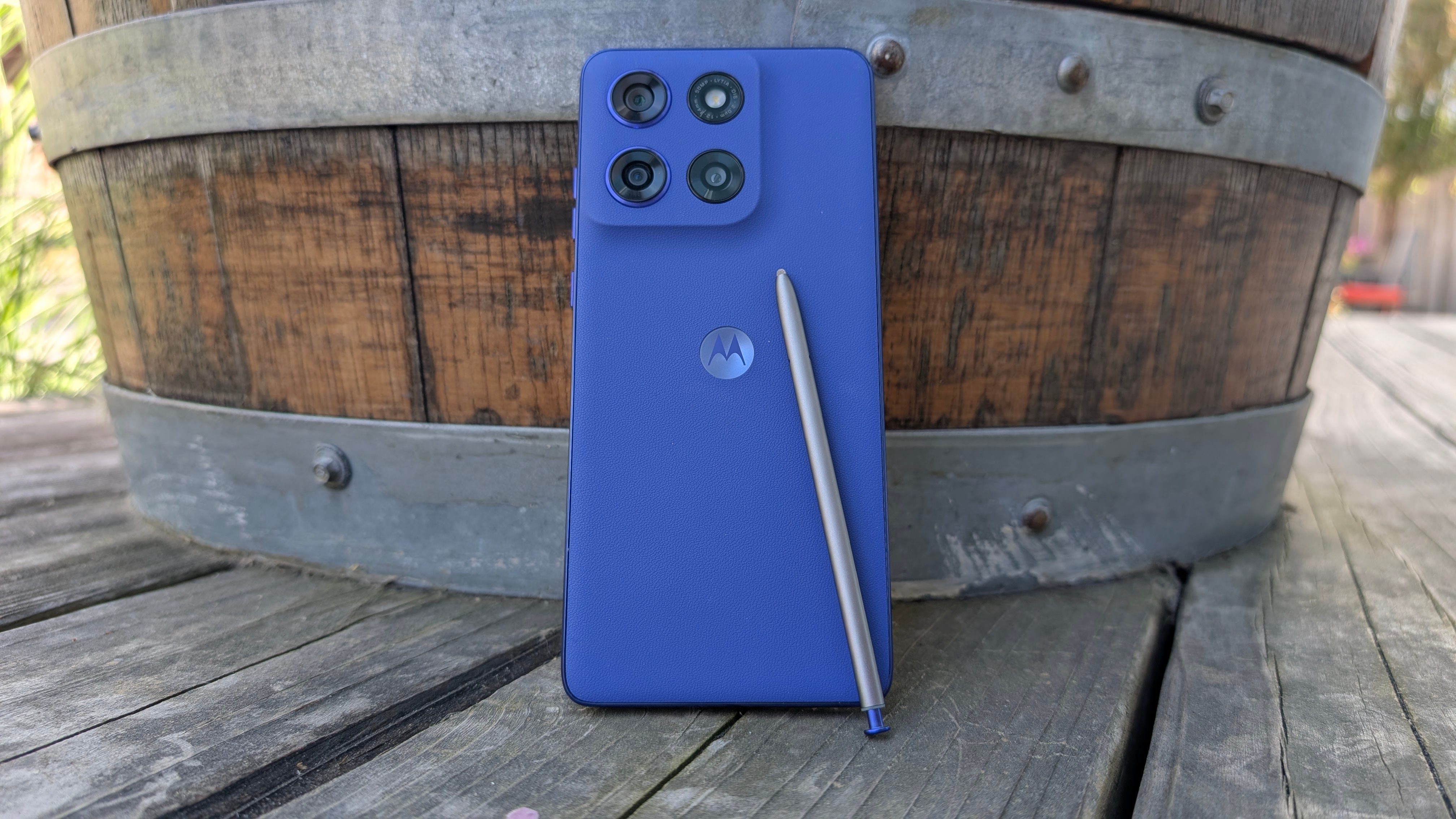 Moto G Stylus 2025, une photo de héros au stylet