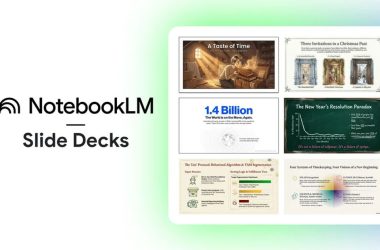 Vous pouvez désormais utiliser NotebookLM pour passer plus rapidement des notes aux diapositives.