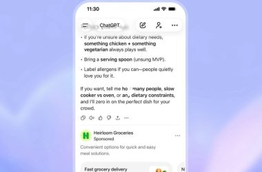 Vous pouvez éviter les publicités ChatGPT, mais vos limites gratuites peuvent changer