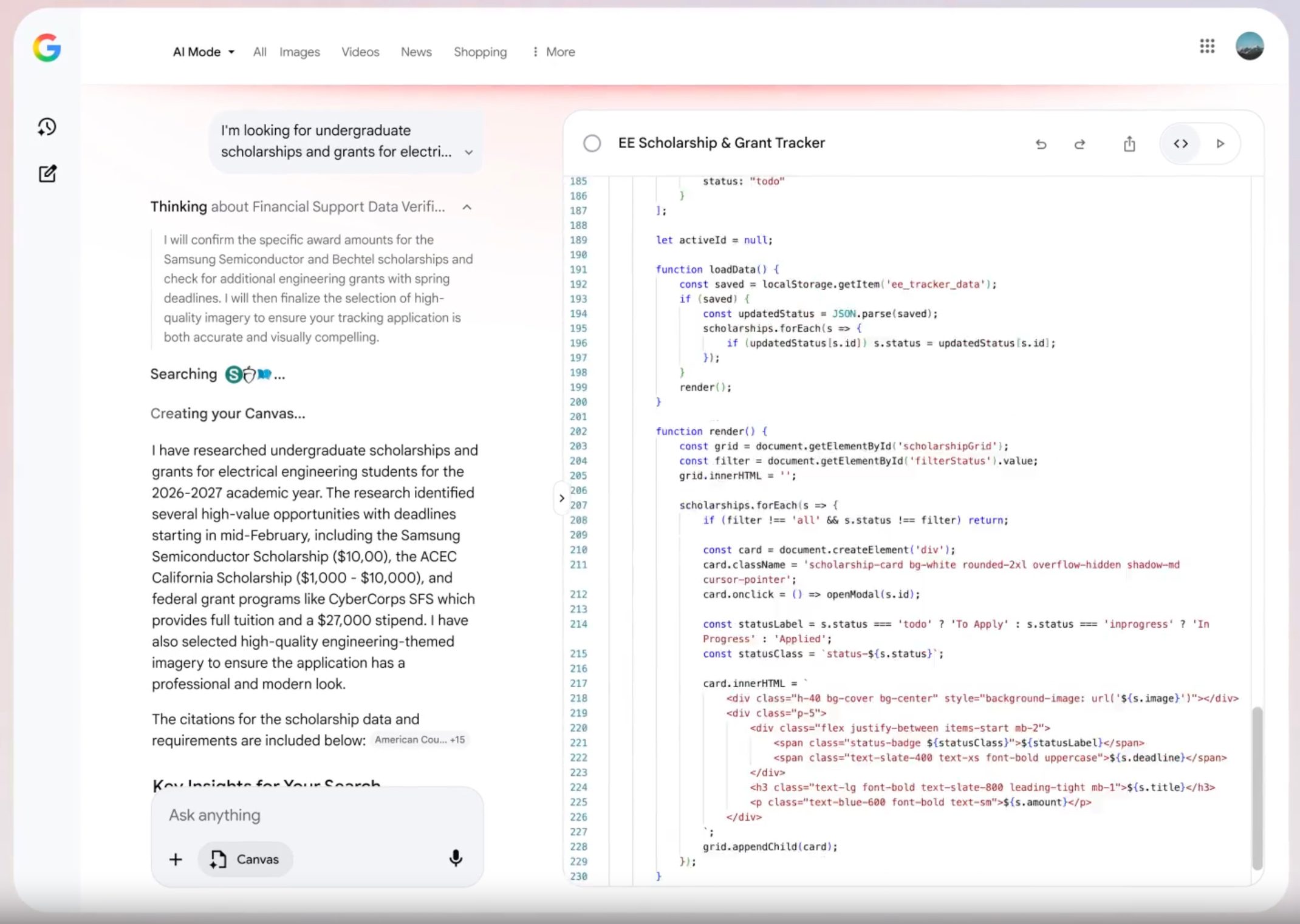 projet-code-canvas-google-ai-mode-canvas