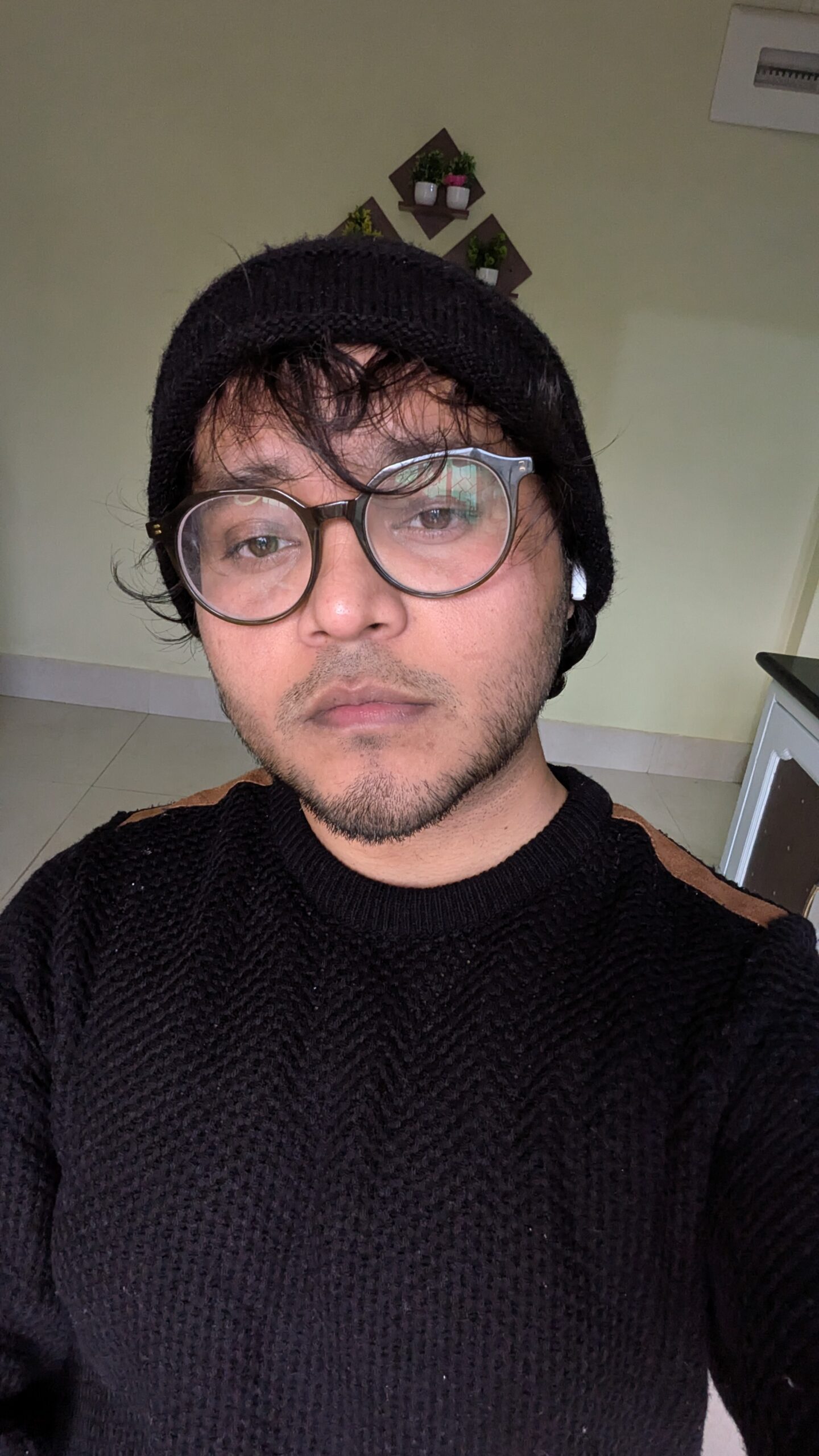 Exemple de caméra selfie du Pixel 10a