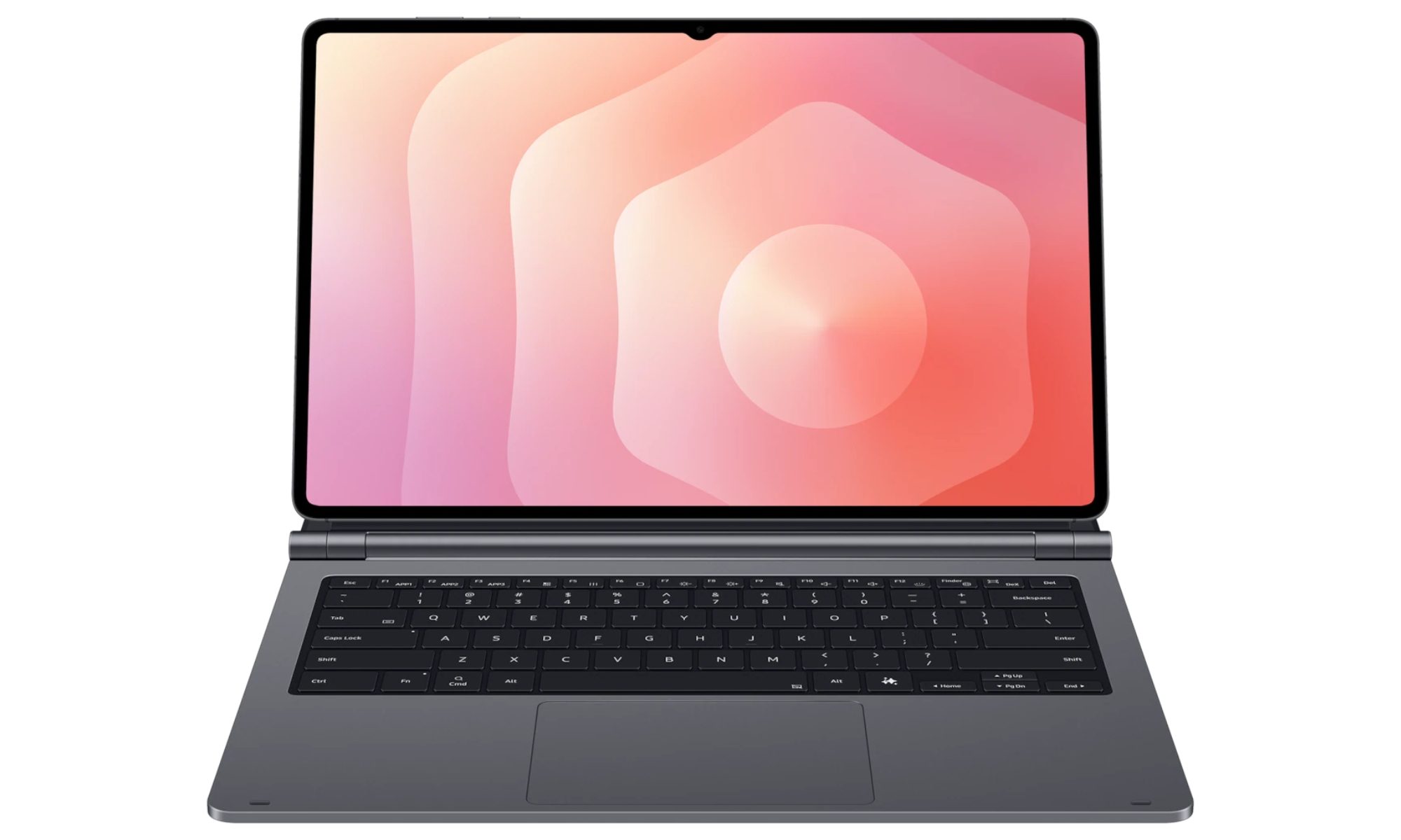 Clavier Pro de Samsung connecté à la Galaxy Tab S11 Ultra.