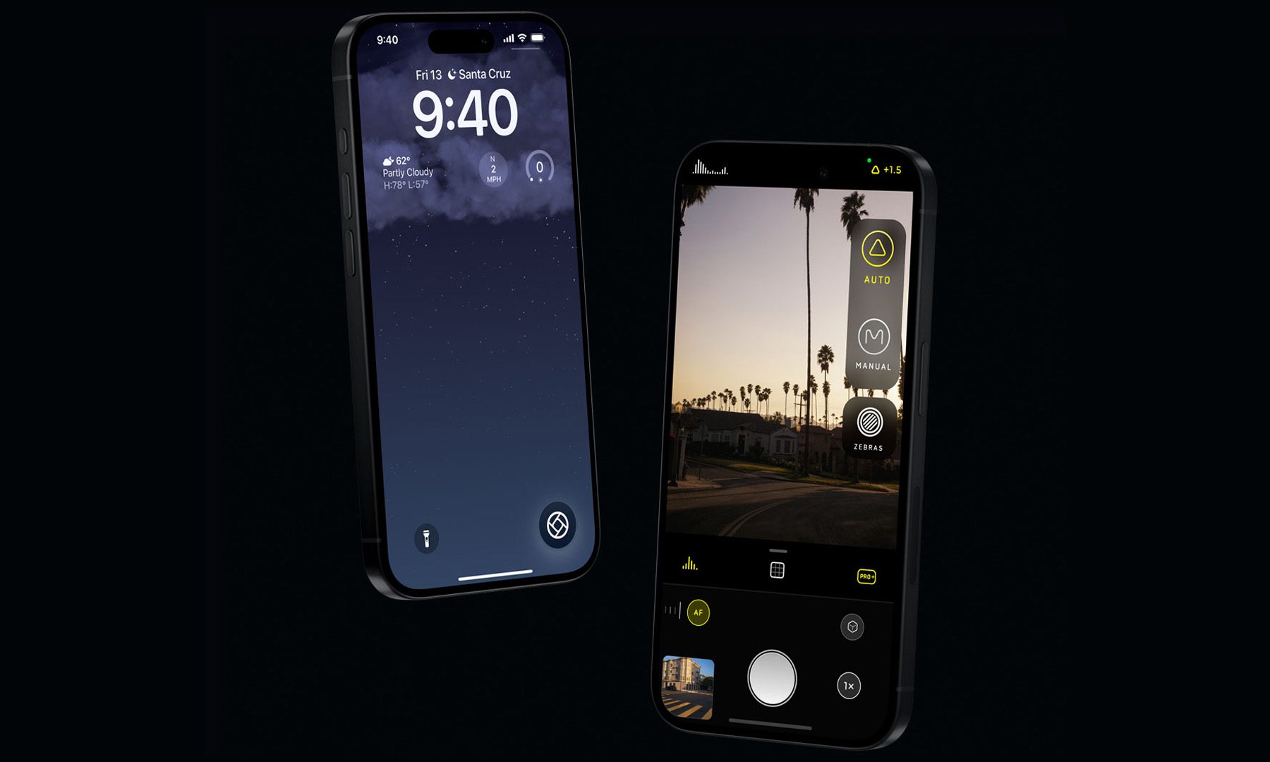 Application Halide pour iPhone