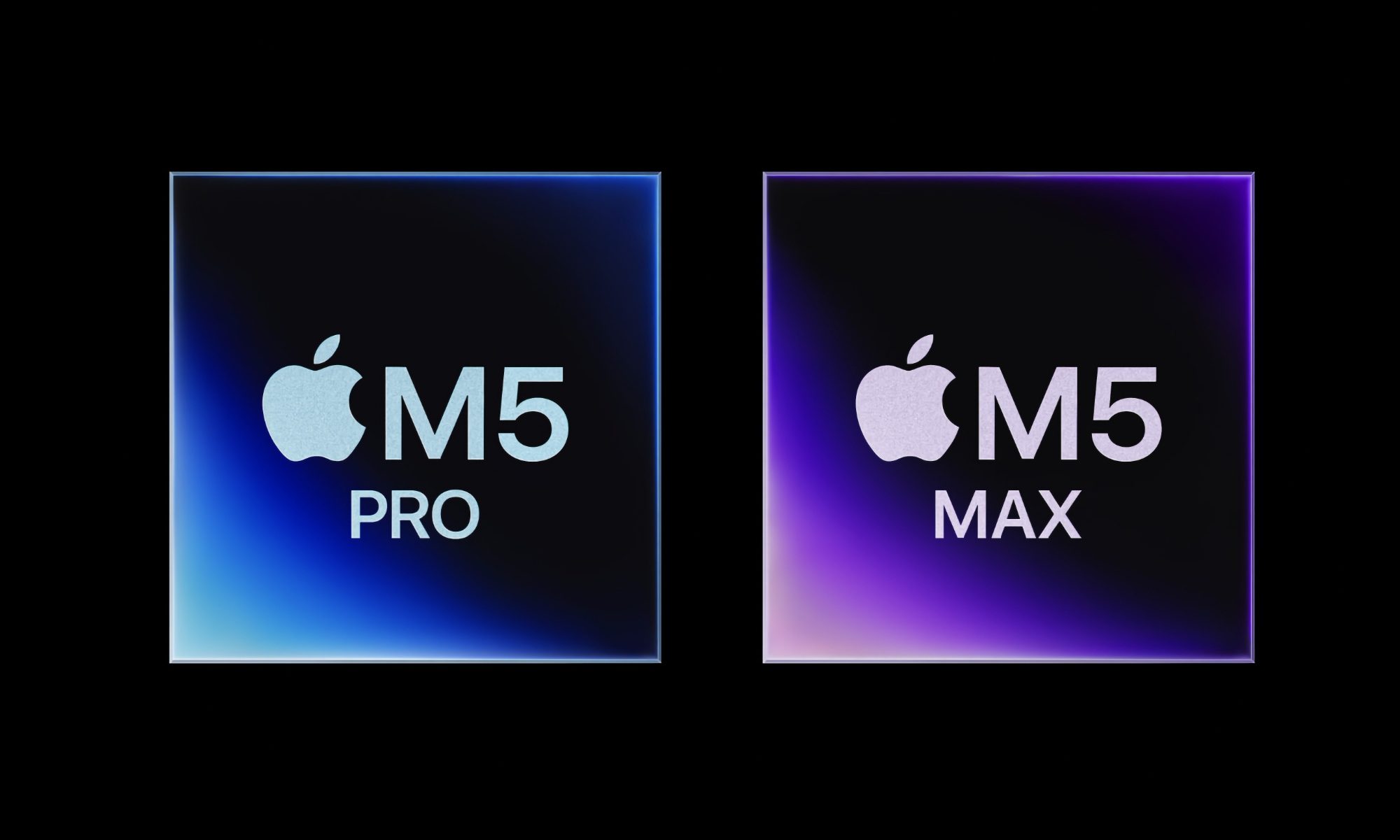 image montrant les illustrations des M5 Pro et M5 Max