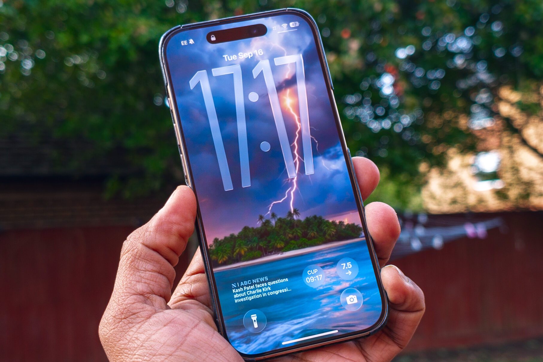 Apple iOS 26 fonctionnant sur l'iPhone 16 Pro