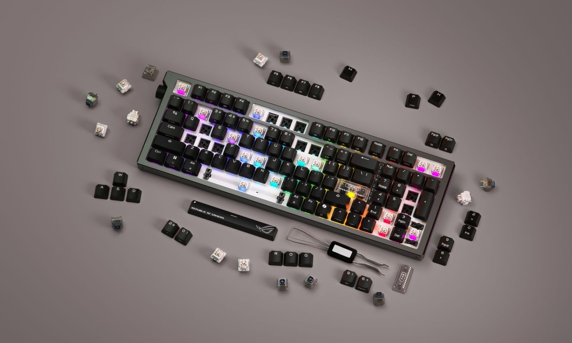 Asus ROG Strix Morph 96 sans fil.