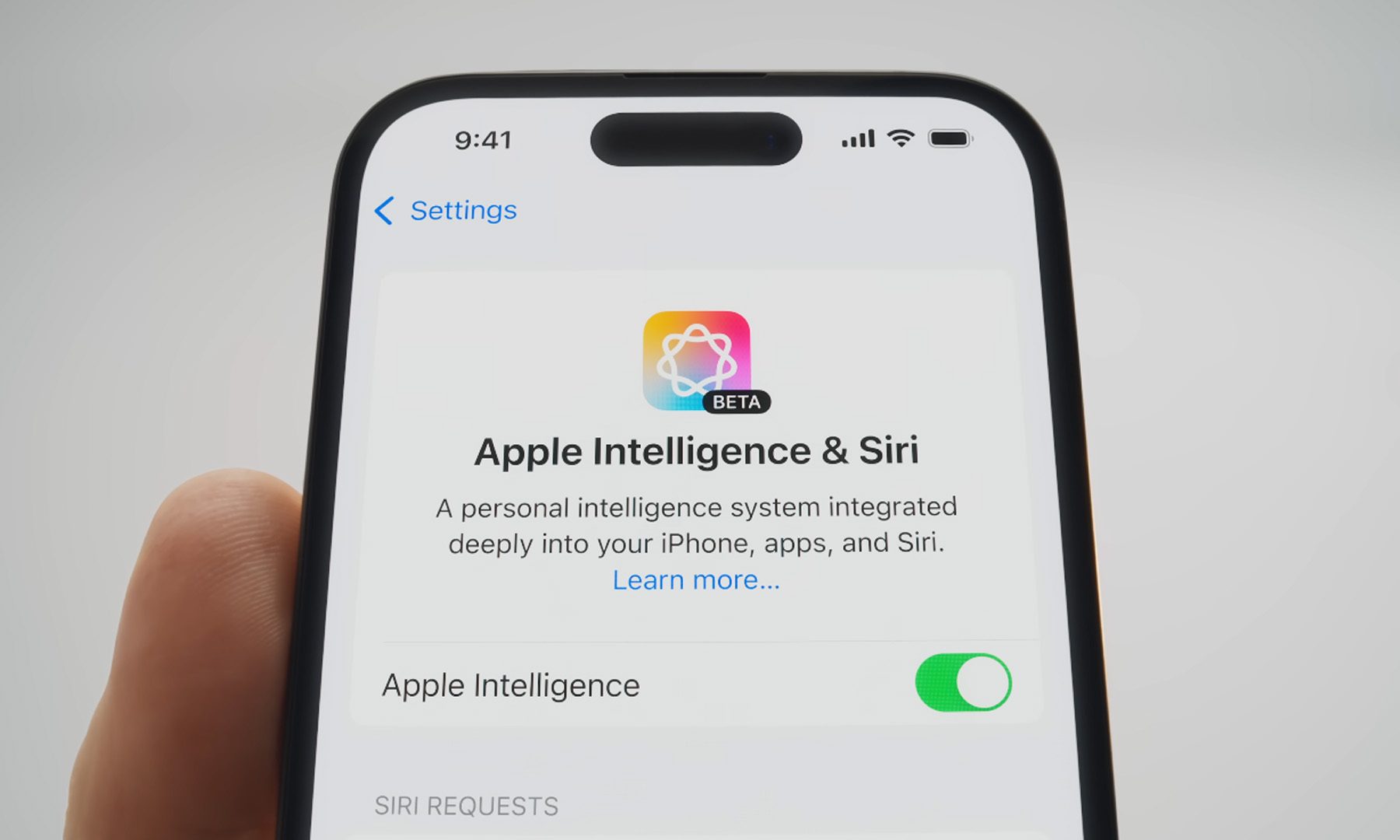 Apple Intelligence et Siri