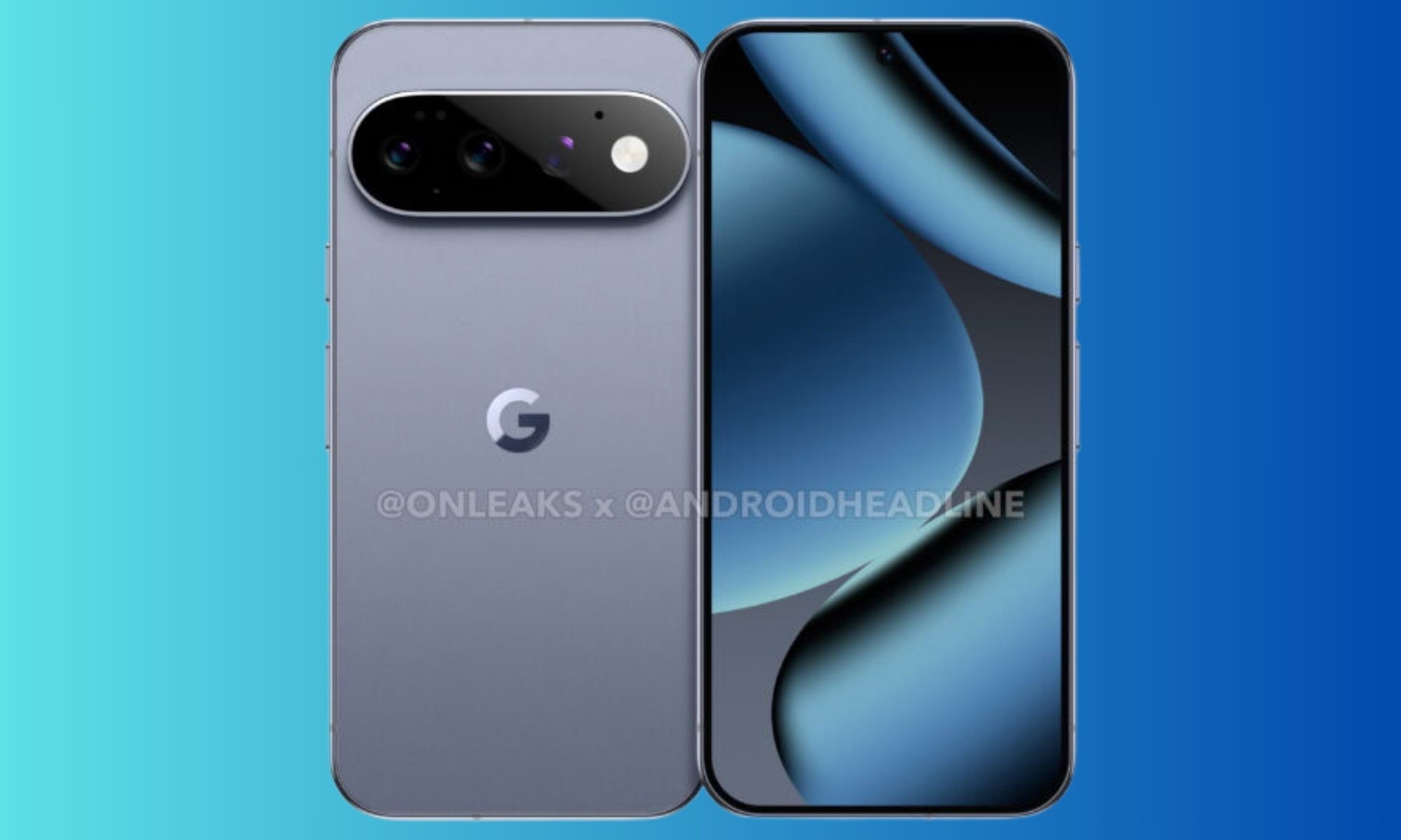 Fuite de rendus du Google Pixel 11 Pro.