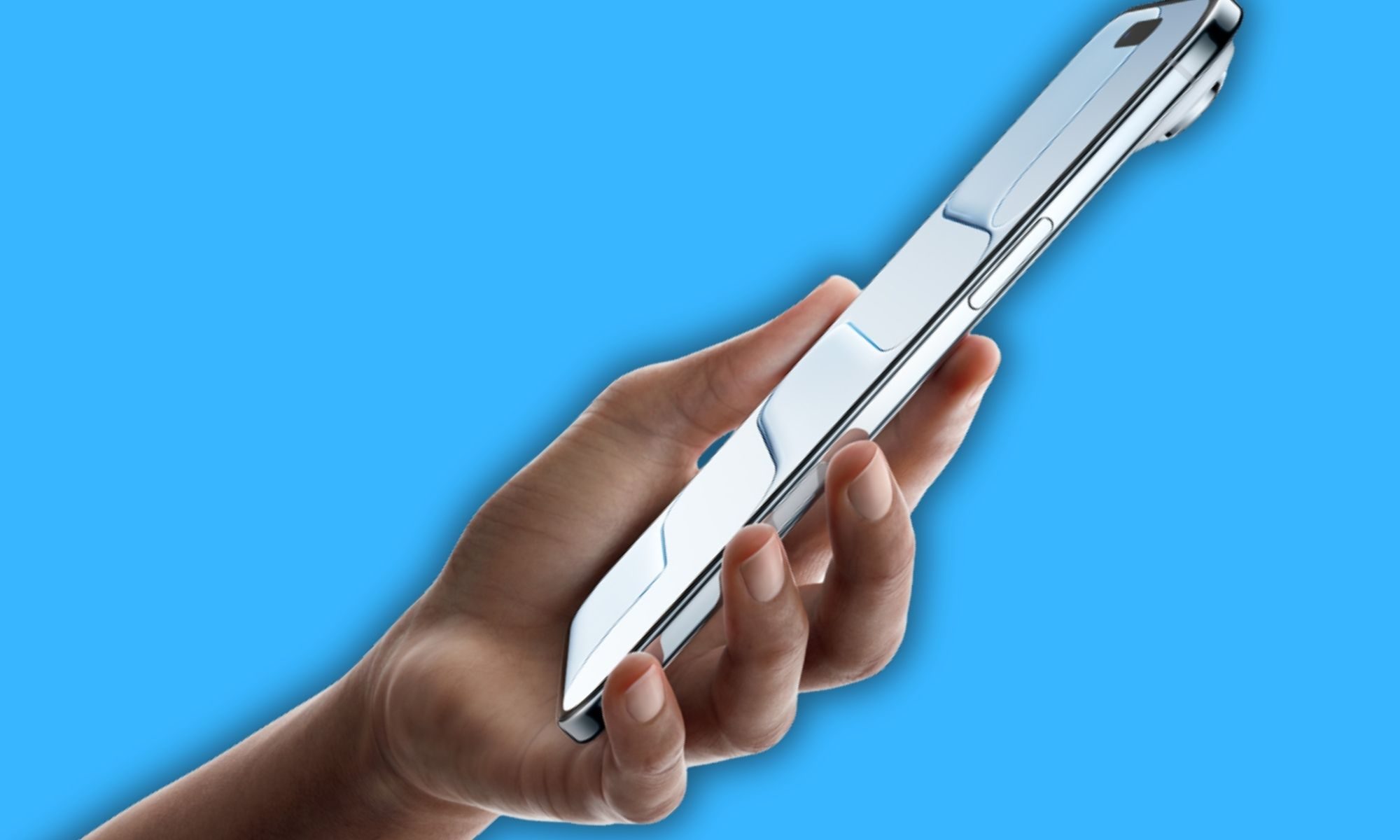 Un rendu officiel du produit de l'iPhone Air.