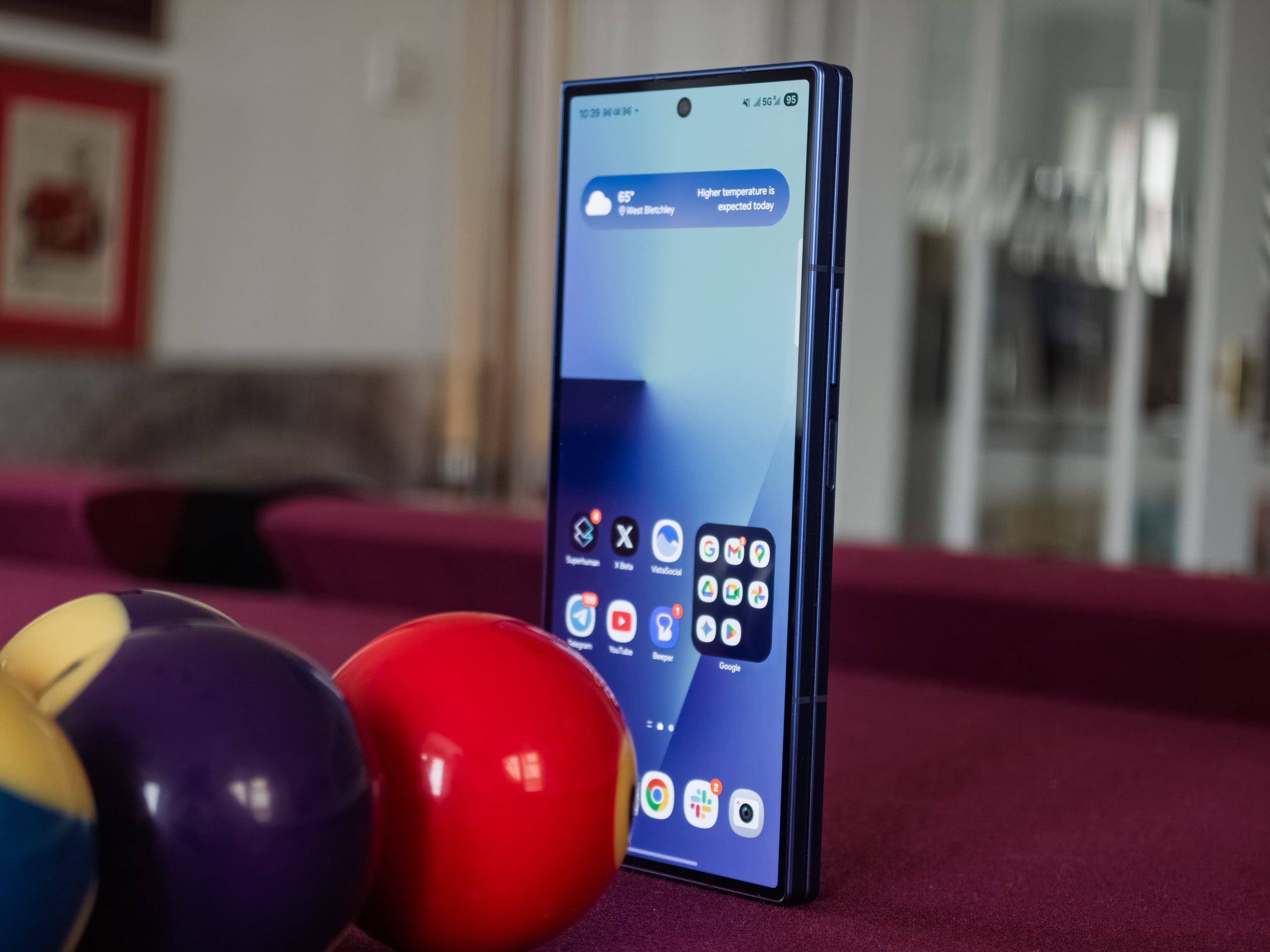 L’écran de couverture du Galaxy Z Fold 7