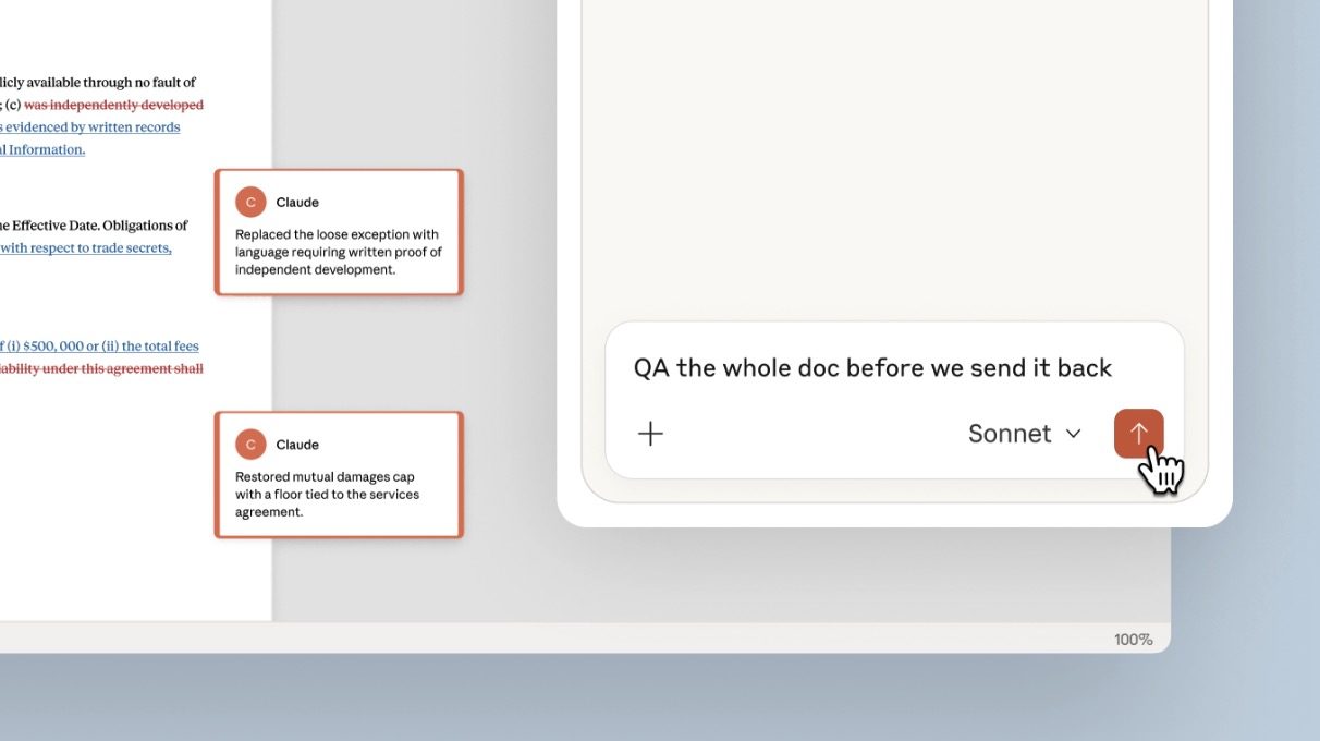 Claude Intégration Microsoft Word