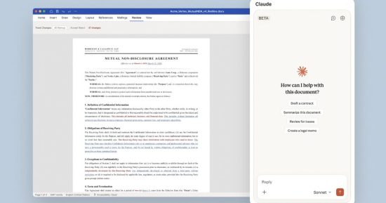 Claude vient d'arriver dans Microsoft Word, et cela ressemble à une véritable mise à niveau pour le travail documentaire