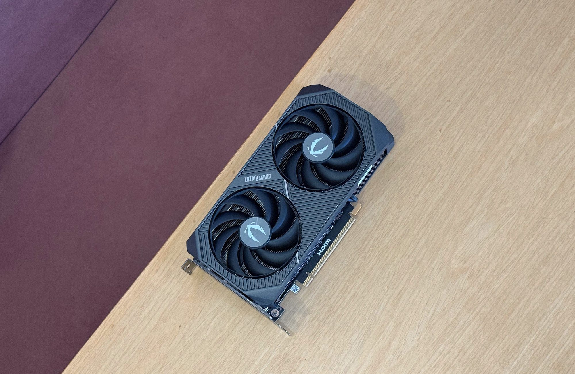 La carte graphique Zotac Gaming GeForce RTX 5060 Ti Twin Edge 16 Go