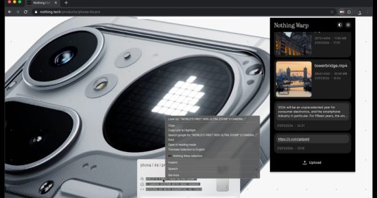 Nothing Warp n'est de retour, mais vous devrez franchir des obstacles pour réellement l'utiliser