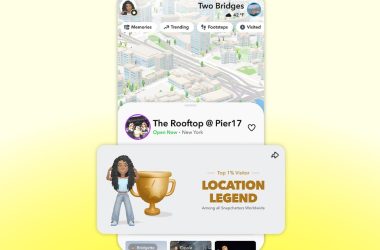 Snapchat Place Loyalty ajoute une touche compétitive à Snap Map