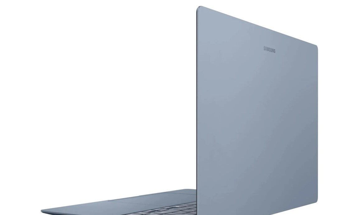 Vue arrière du Samsung Galaxy Book 6 Edge