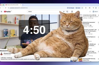 Cet outil Chrome permet à un chat potelé et roux de s'emparer de votre écran jusqu'à ce que vous fassiez une pause