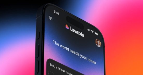 La nouvelle application mobile de Lovable apporte le codage d'ambiance dans votre poche