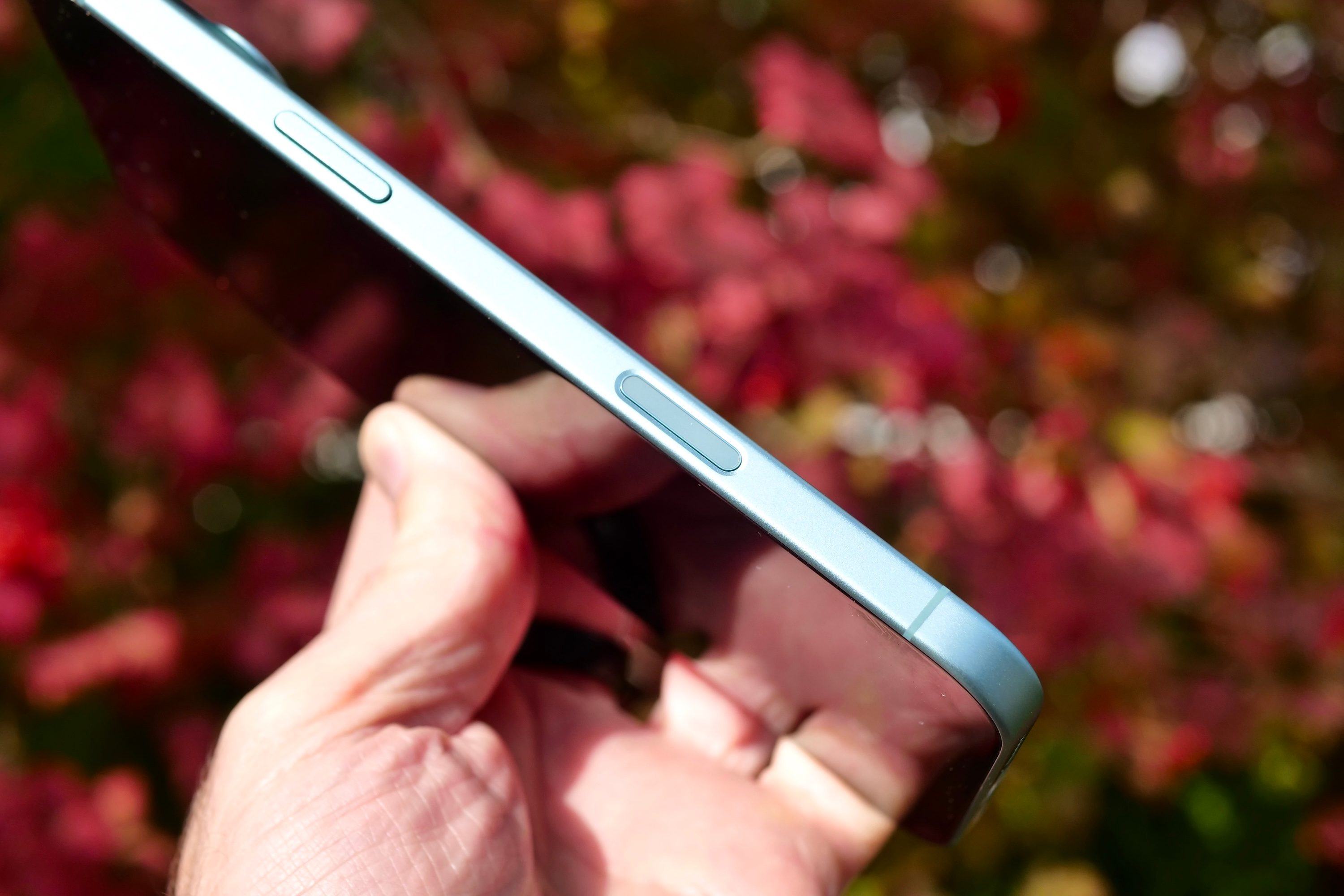 Le contrôle de la caméra sur l'Apple iPhone 16 Plus.