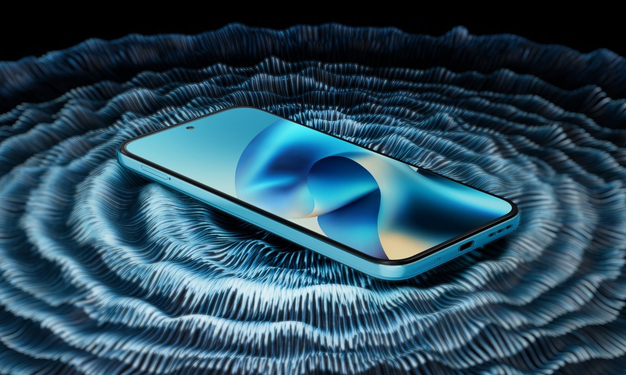 Moto G87 face visible