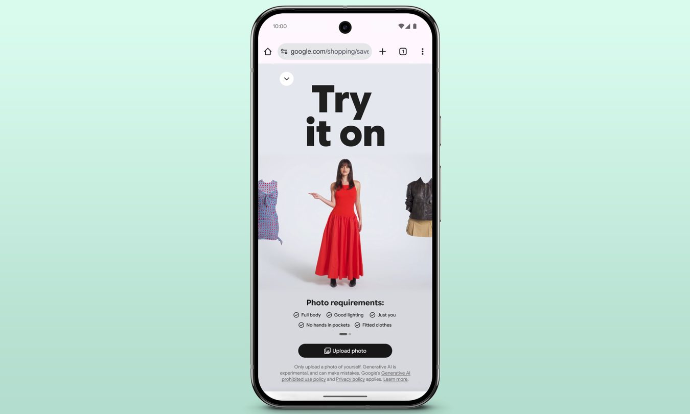 Fonctionnalité d'essai de Google