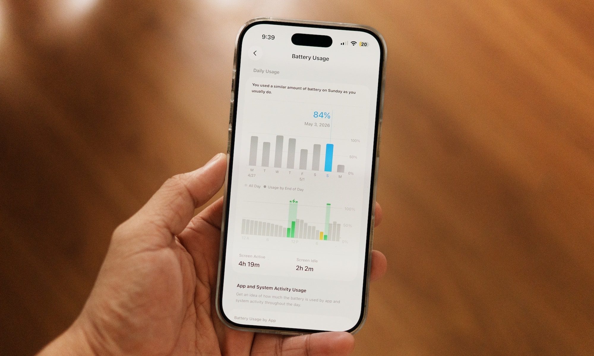 Performances de la batterie iPhone Air