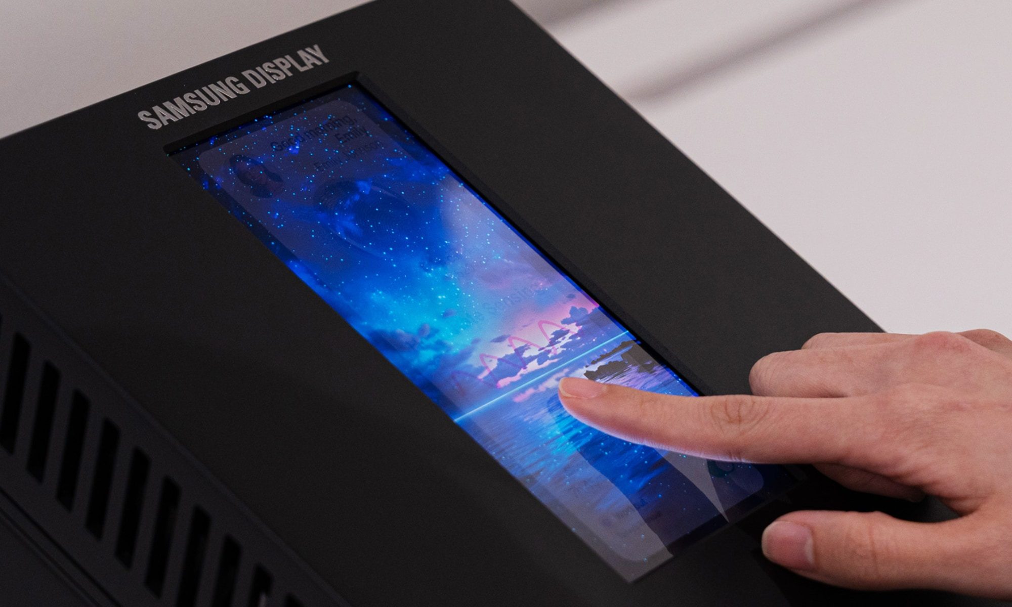 Surveillance vitale de l'écran Samsung