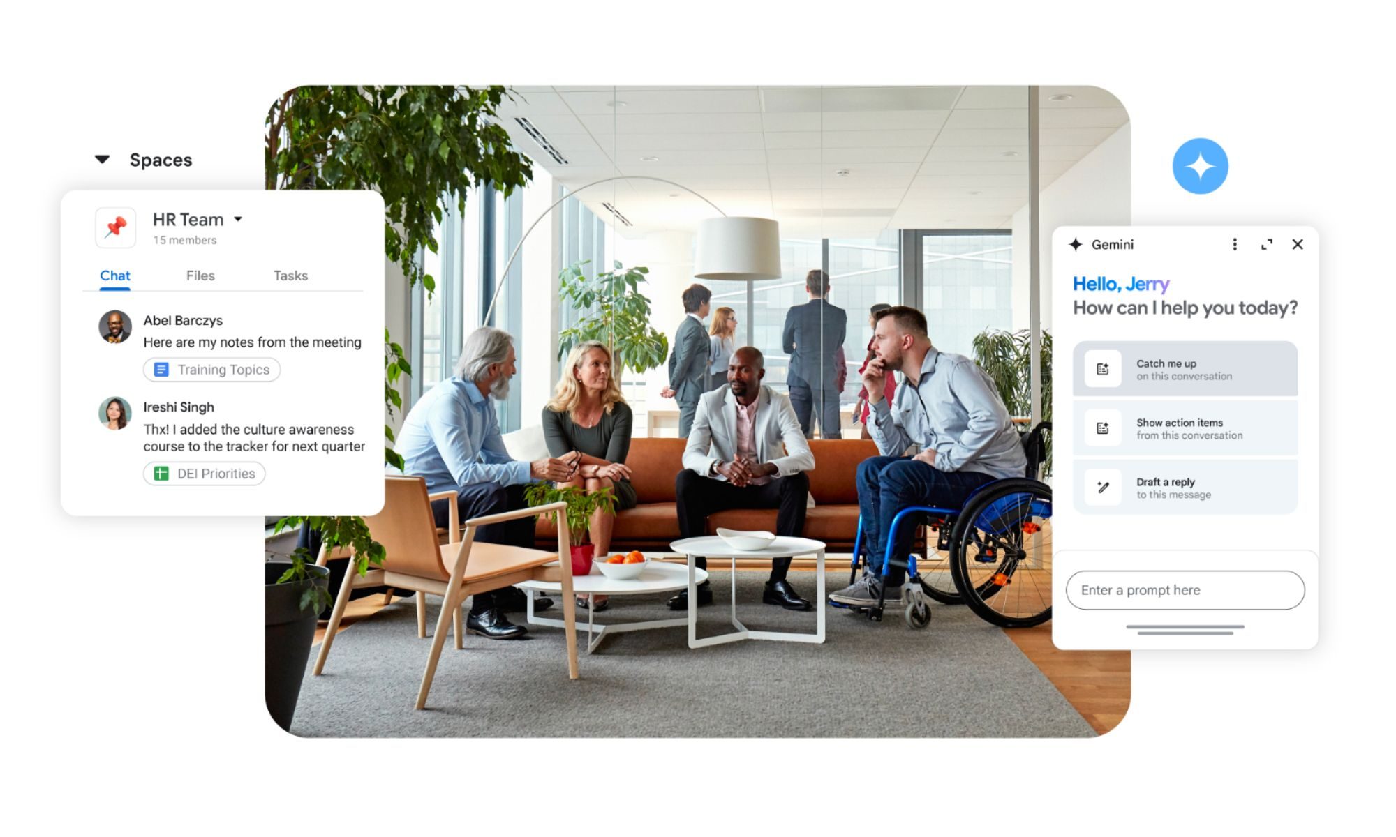 Espace de travail Google