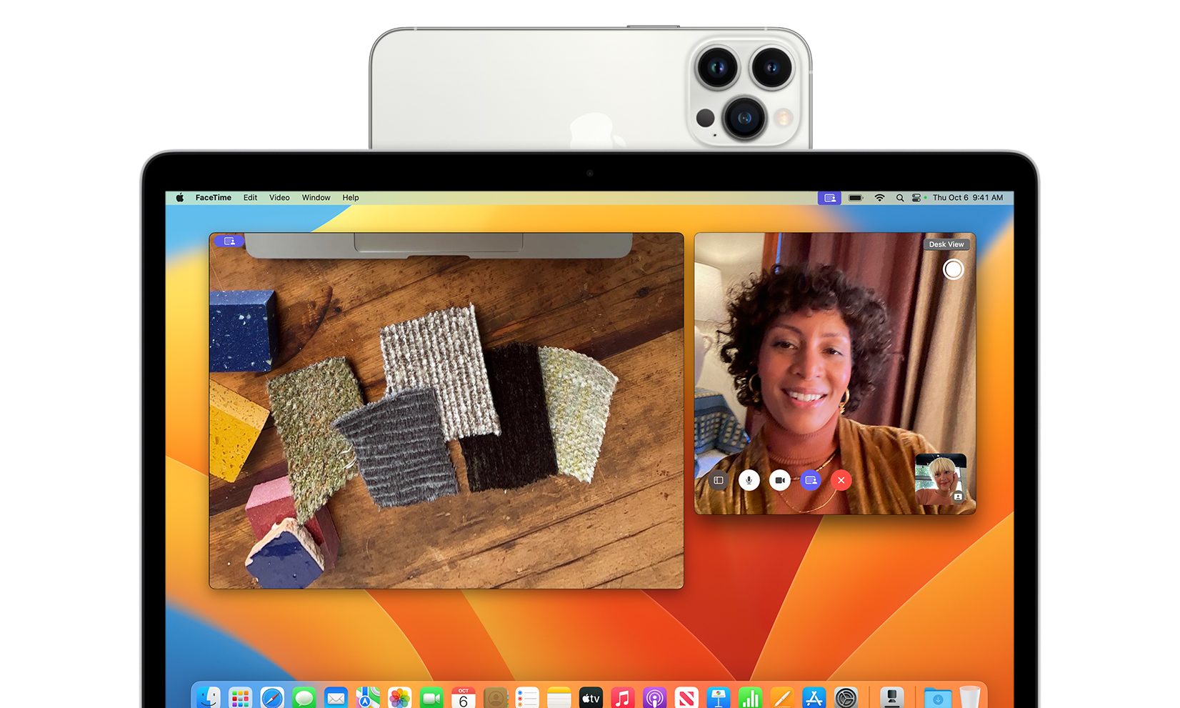continuité mac cmaera