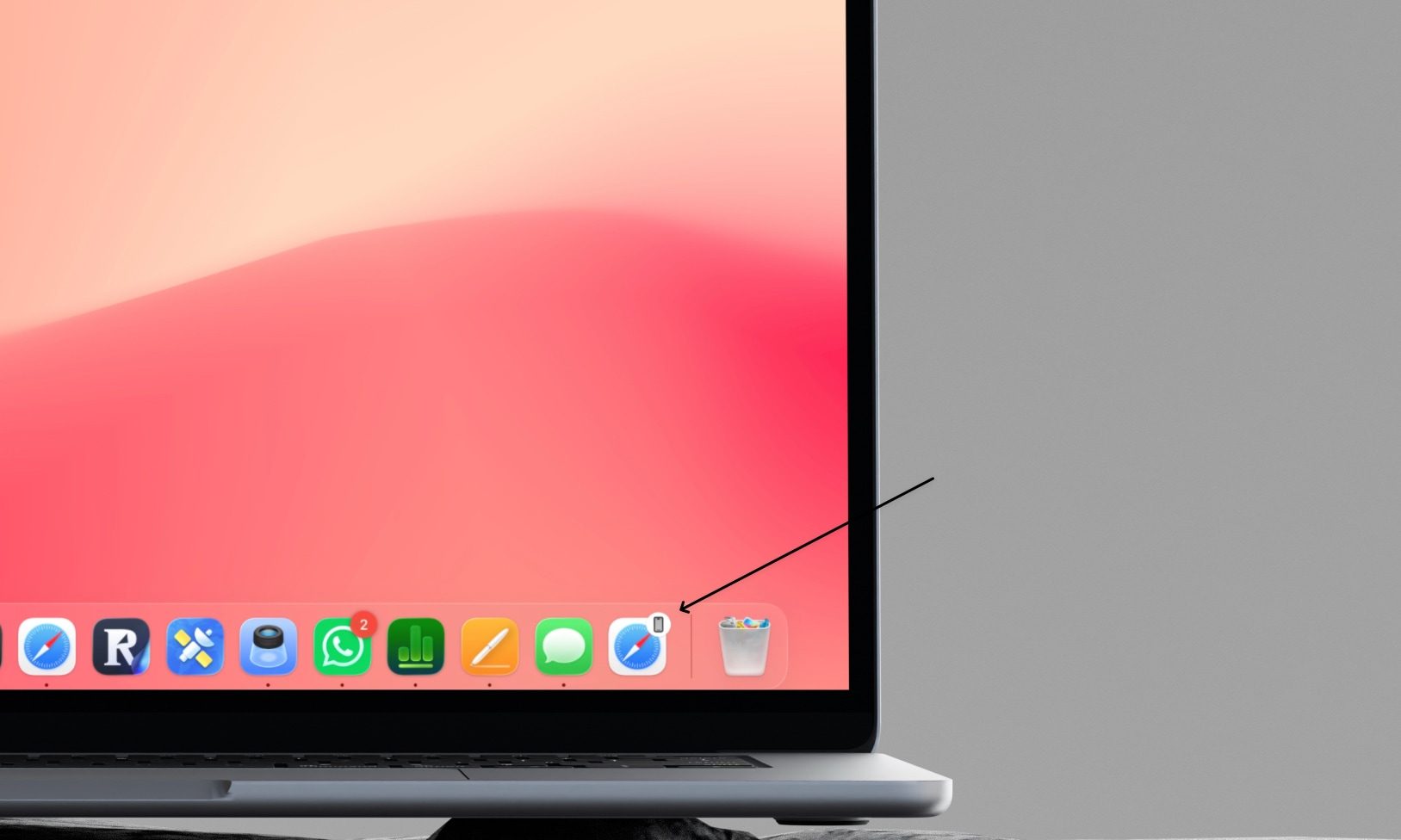 transfert sur mac