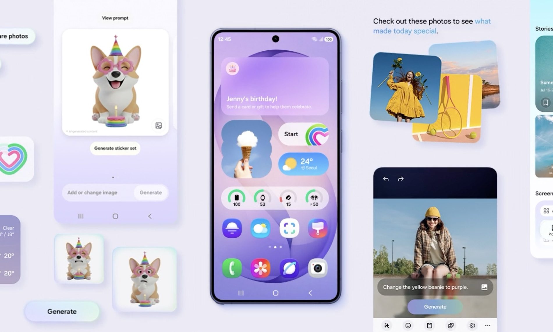 Une mise à jour de l'interface utilisateur 8.5