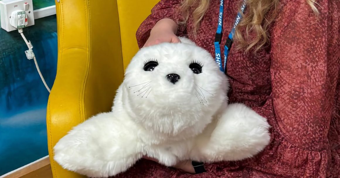 Des robots phoques pelucheux sont utilisés pour les soins de santé mentale dans un hôpital britannique