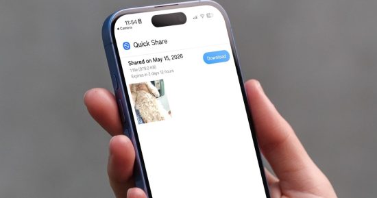 Votre téléphone Android peut désormais partager des fichiers avec n'importe quel iPhone à l'aide d'un code QR Quick Share