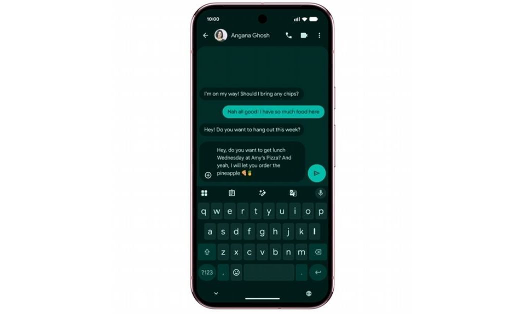 La fonctionnalité Rambler de Gemini Intelligence en action