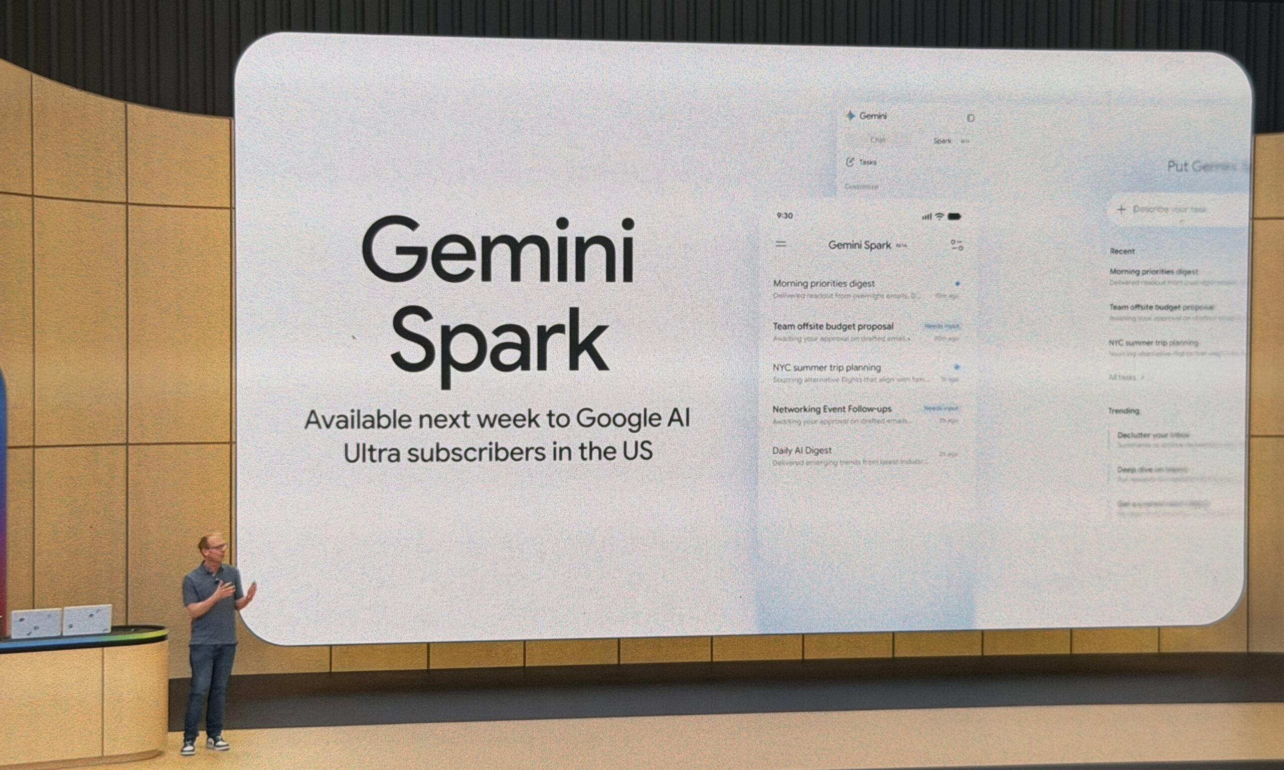 Gémeaux Spark en action