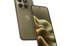 La fuite du Motorola Edge 70 montre un téléphone tout doré et scintillant