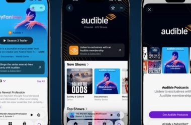 Vous pouvez désormais diffuser les meilleurs podcasts d'Audible directement depuis Apple Podcasts