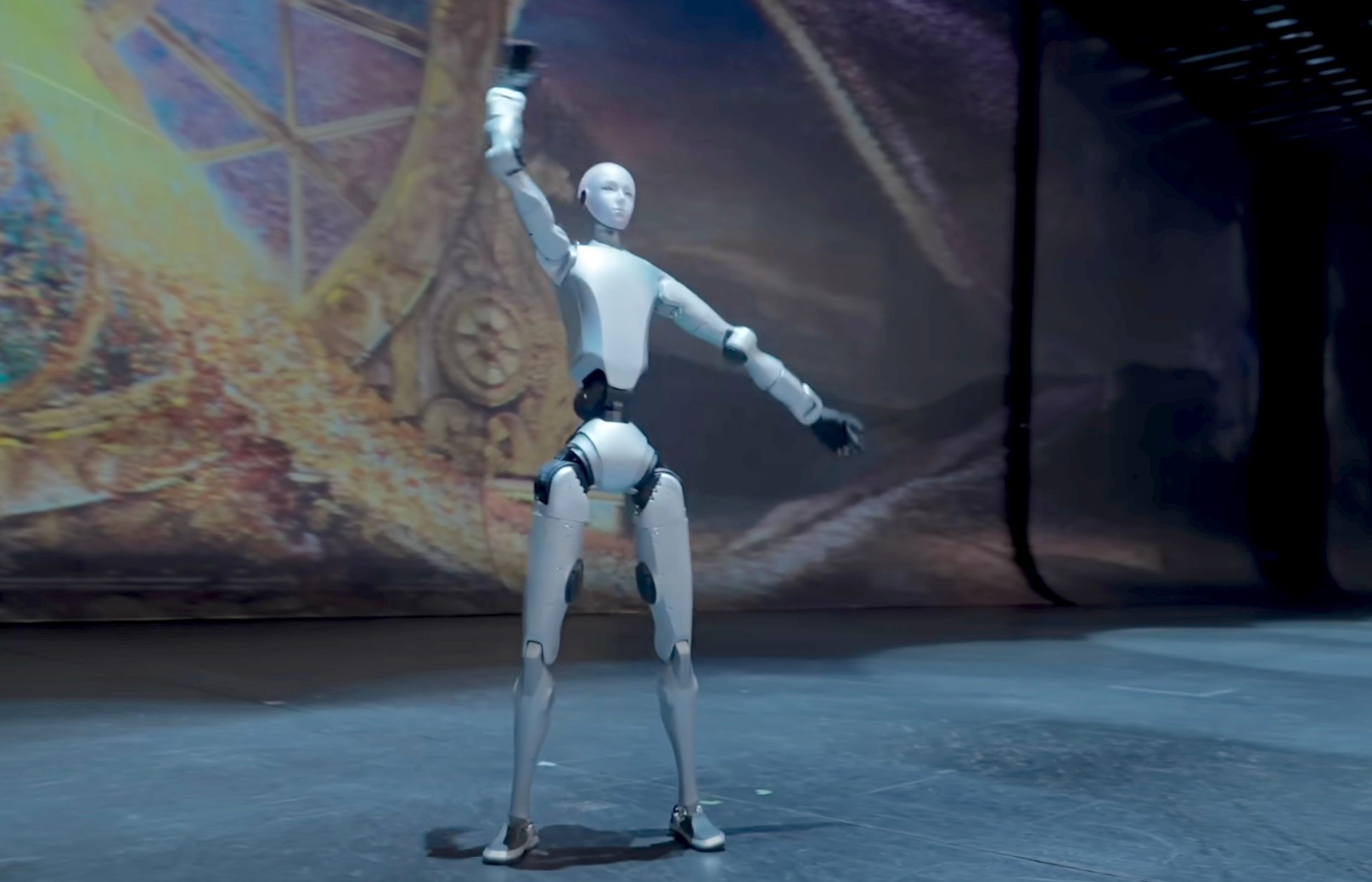 Le nouveau robot humanoïde d'Unitree.
