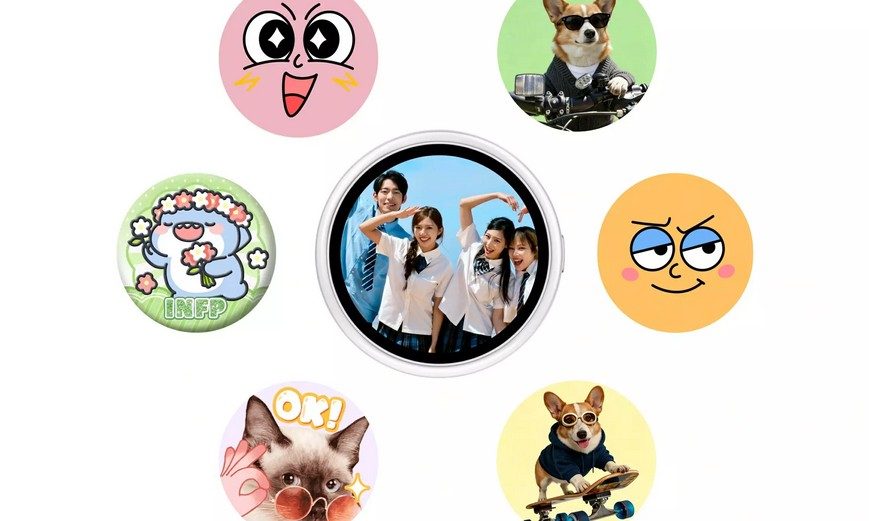 Oppo Bubble peut afficher différents thèmes et emojis