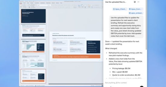 ChatGPT arrive sur PowerPOint et veut que vous parliez des diapositives