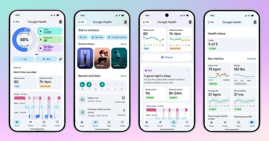 Fitbit devient Google Health et bénéficie de nombreuses améliorations en matière de bien-être