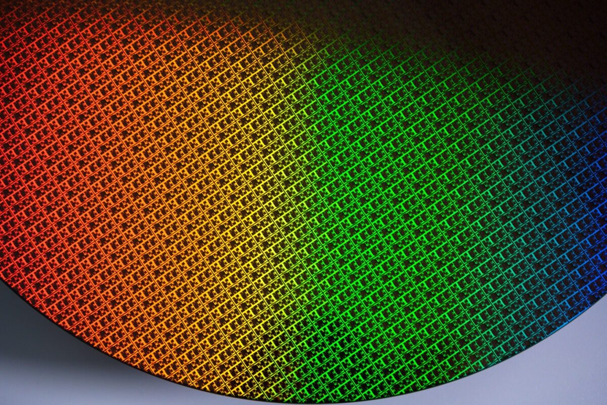 plaquette de silicium