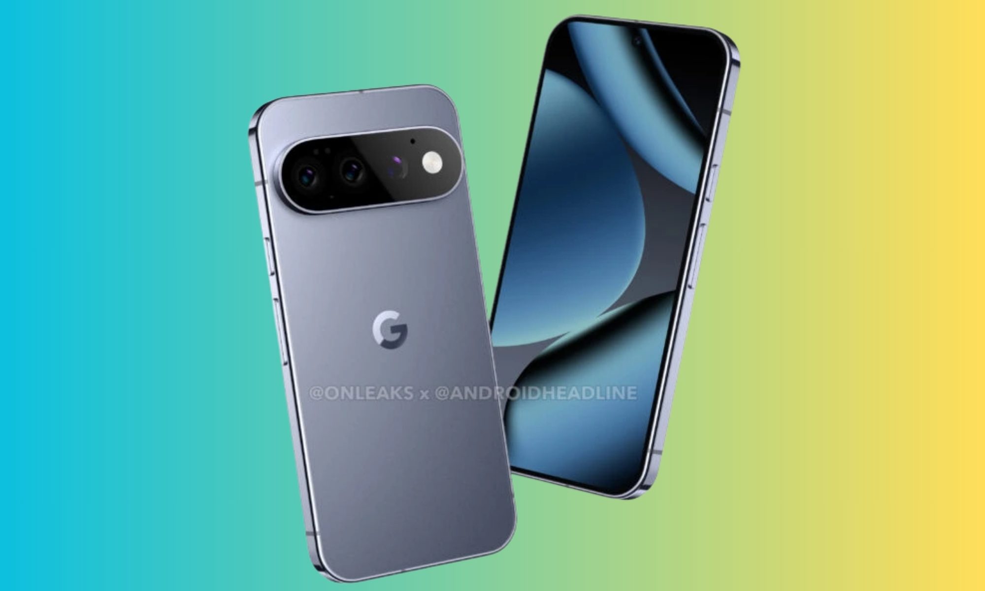 Fuite de rendus du Google Pixel 11 Pro.