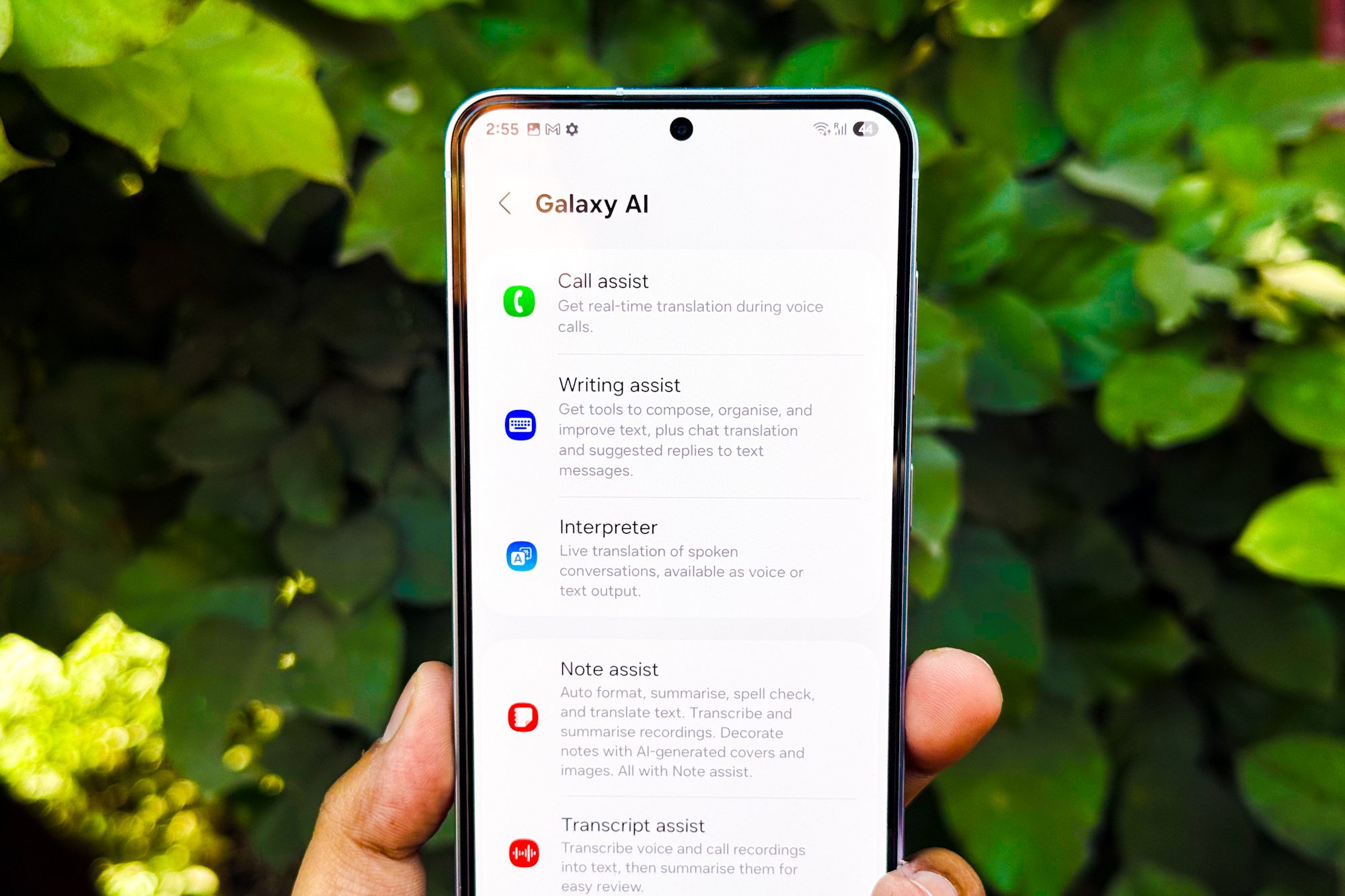 Configuration de Galaxy AI sur Samsung Galaxy S25.