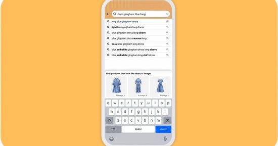 La nouvelle fonctionnalité de recherche d'Amazon va désormais vous pêcher avec des images de produits générées par l'IA