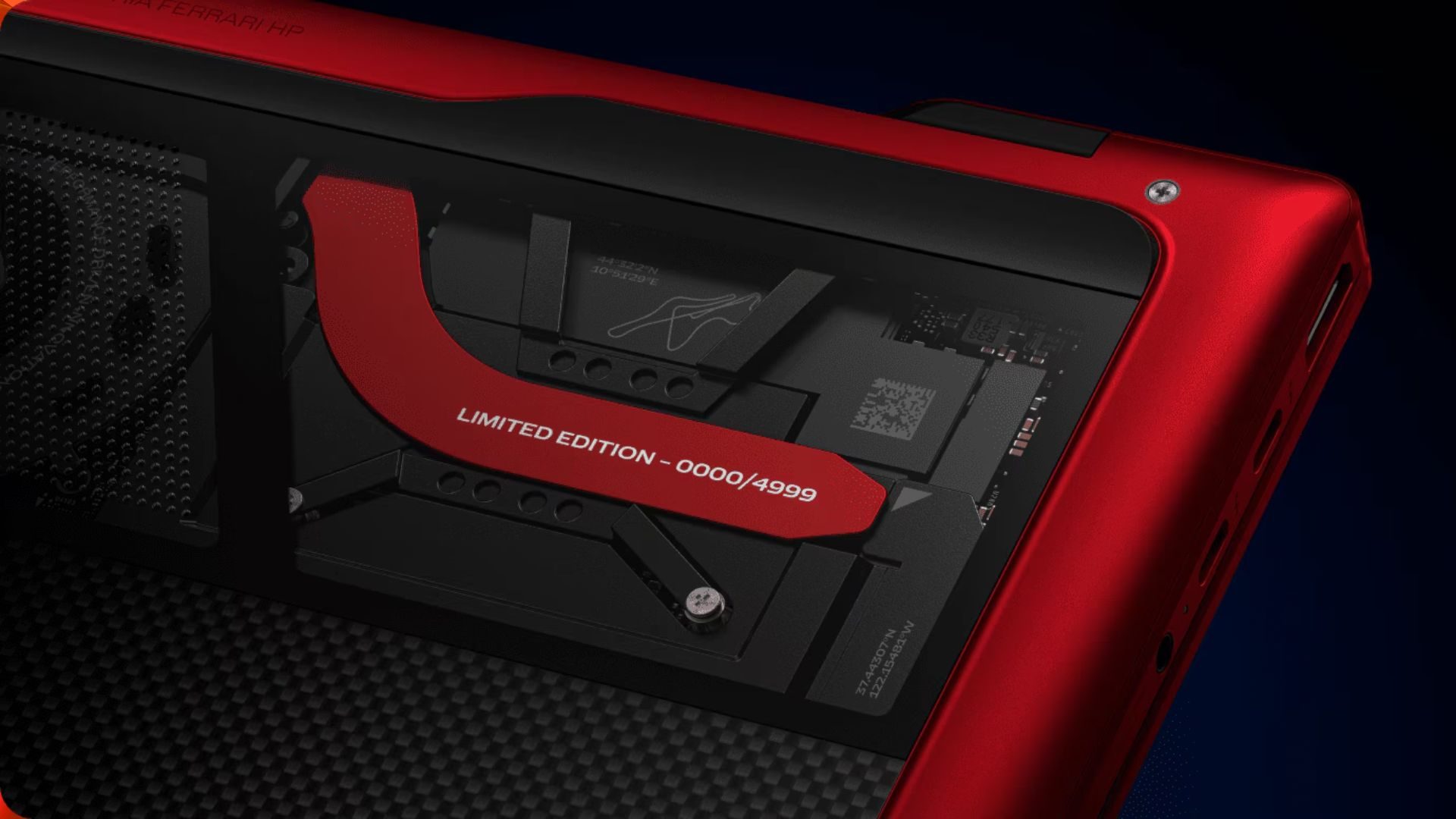 Ordinateur IA HP Scuderia Ferrari en édition limitée