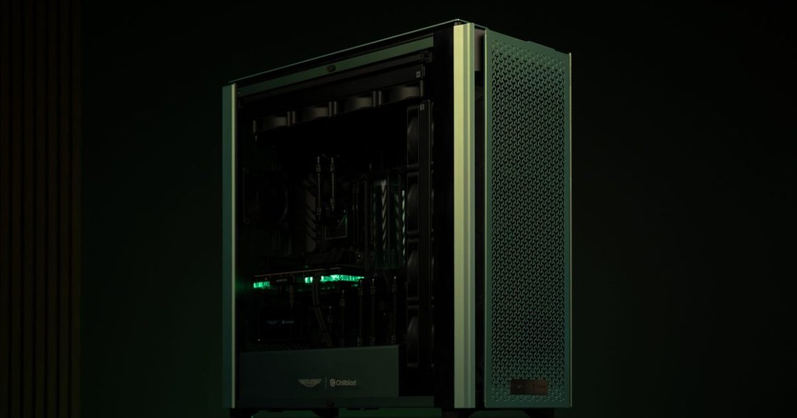 Oubliez le RGB, le PC gamer d'Aston Martin s'habille pour Monaco