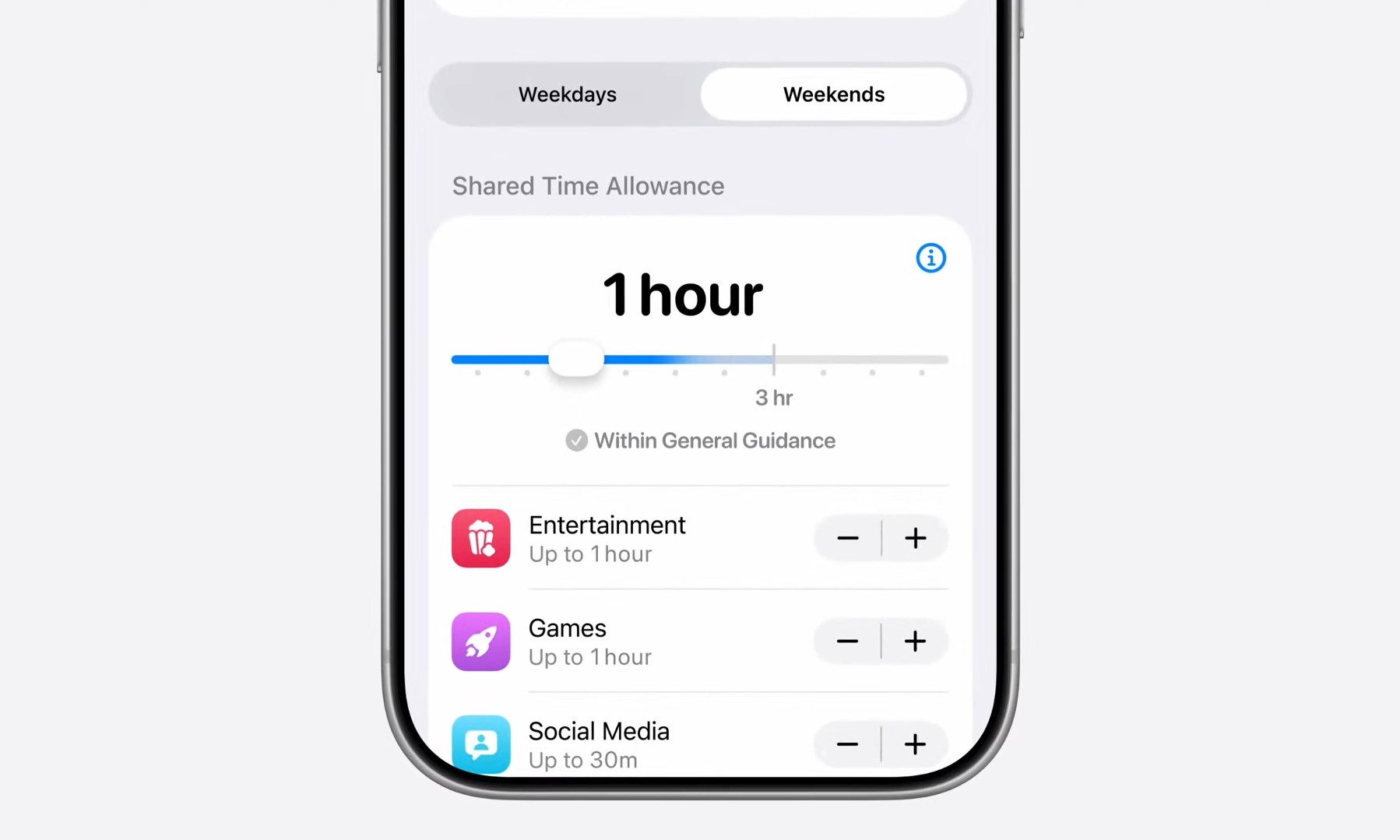La fonctionnalité d’allocation de temps d’écran Apple révélée à la WWDC 2026