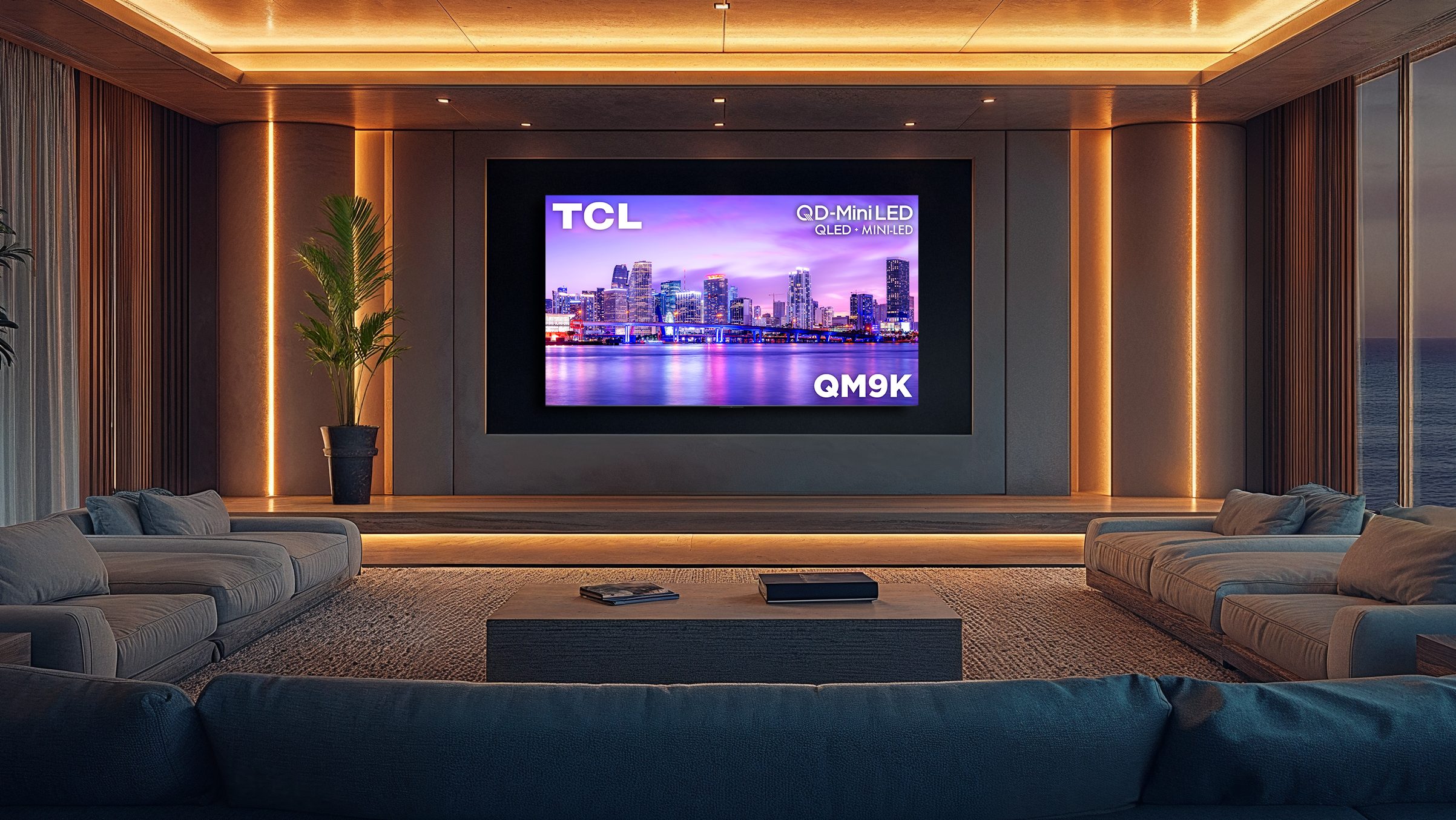 Image de style de vie à la télévision