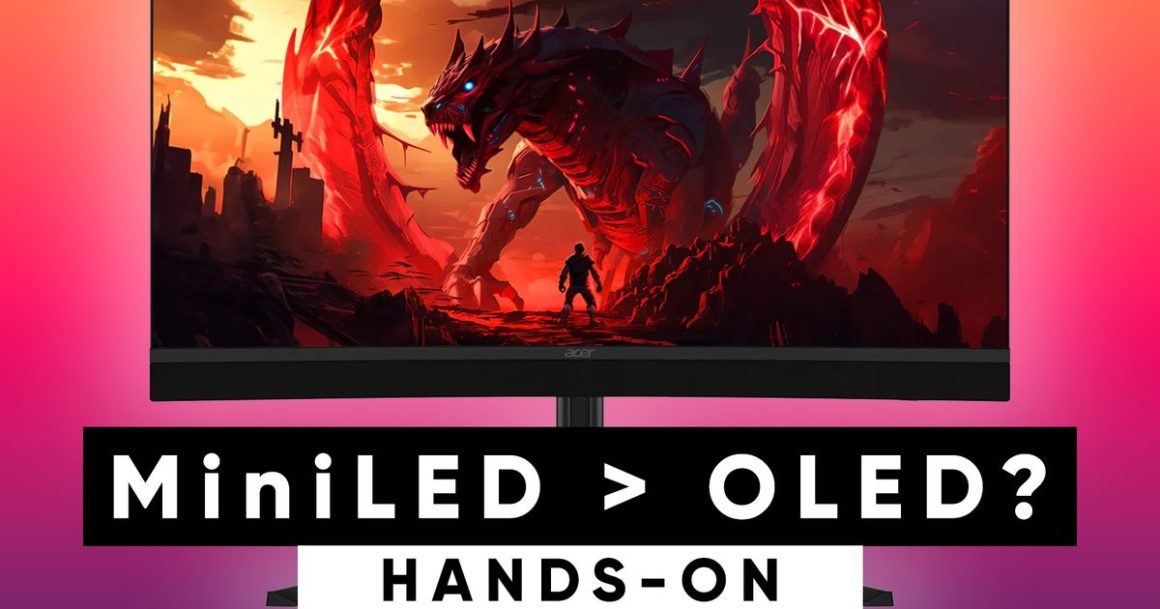 J'ai essayé le nouveau moniteur de jeu MiniLED 5K d'Acer, et OLED n'arrêtait pas de me venir à l'esprit